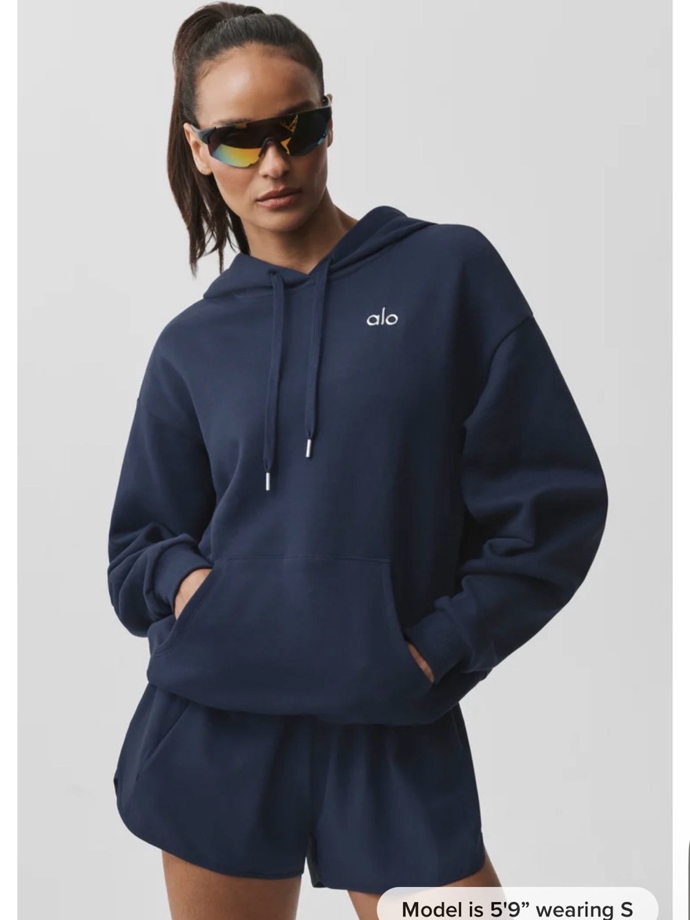 NWT SET 🚨 ALO Yoga Navy Accolade SET